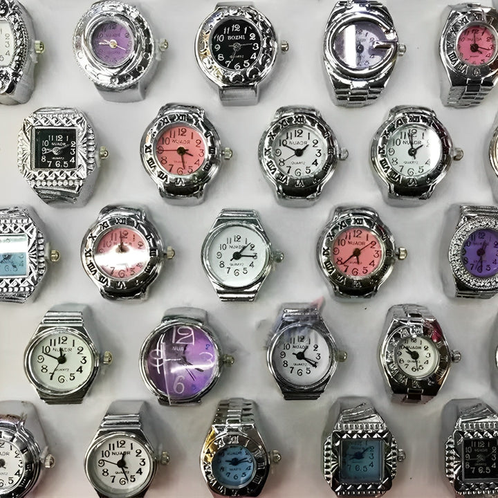 Chic and Unique Classic Quartz Watch Rings