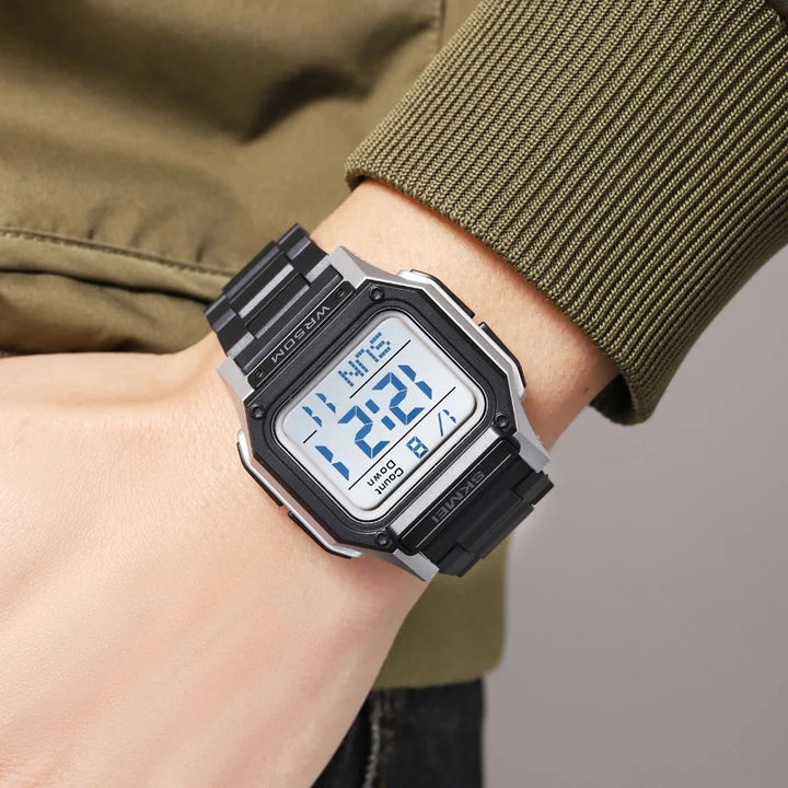 Lightweight Men's Casual Waterproof Digital Wristwatch