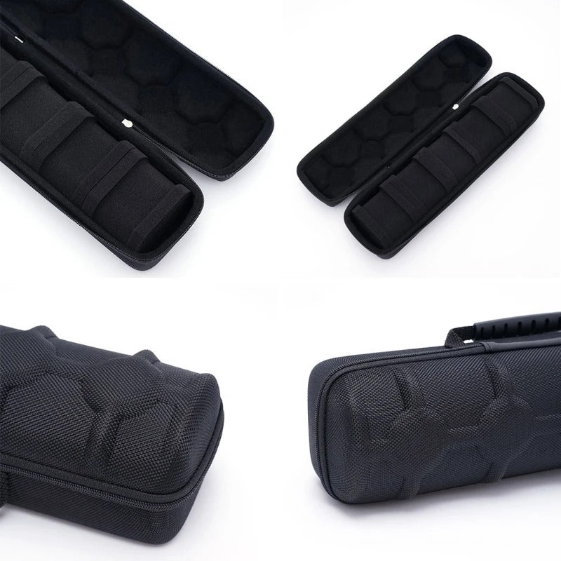 Shockproof Watch Storage Case with Zipper Closure