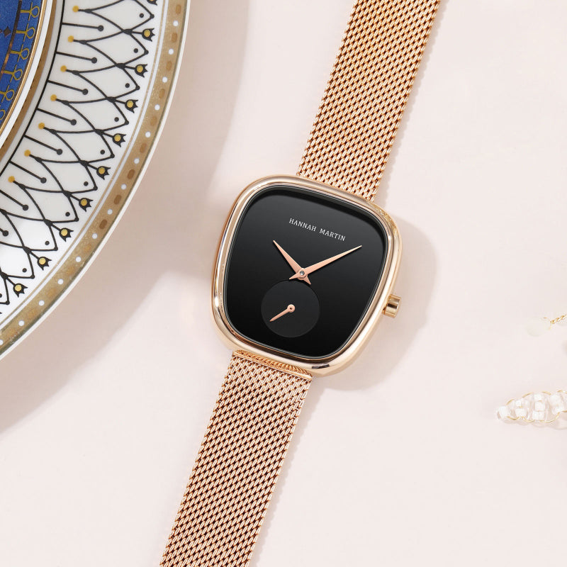 Minimalist Casual Numberless Quartz Watch for Women