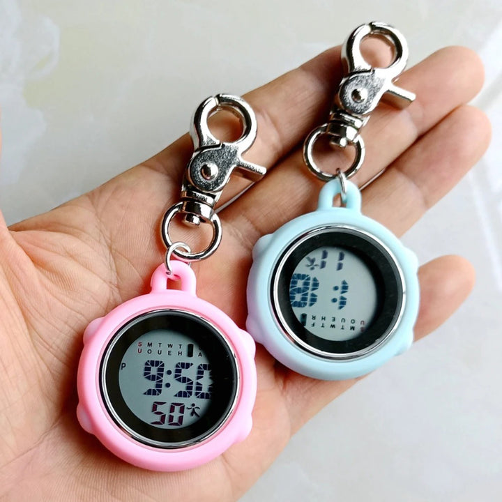 Multifunctional Digital Hanging Carabiner Keychains Pocket Watches