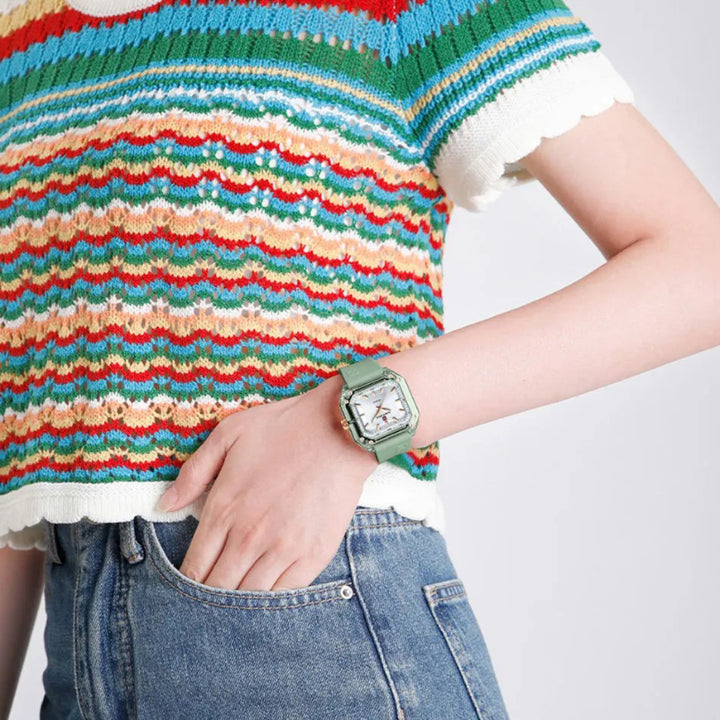 Modern Sporty Design Square Case Casual Fashion Watch