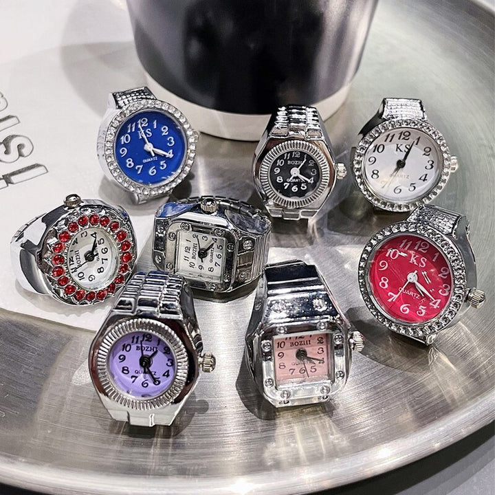 Chic and Unique Classic Quartz Watch Rings