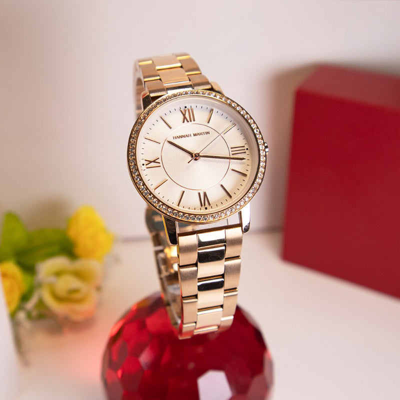 Fancy Roman Numerals Quartz Watch for Women