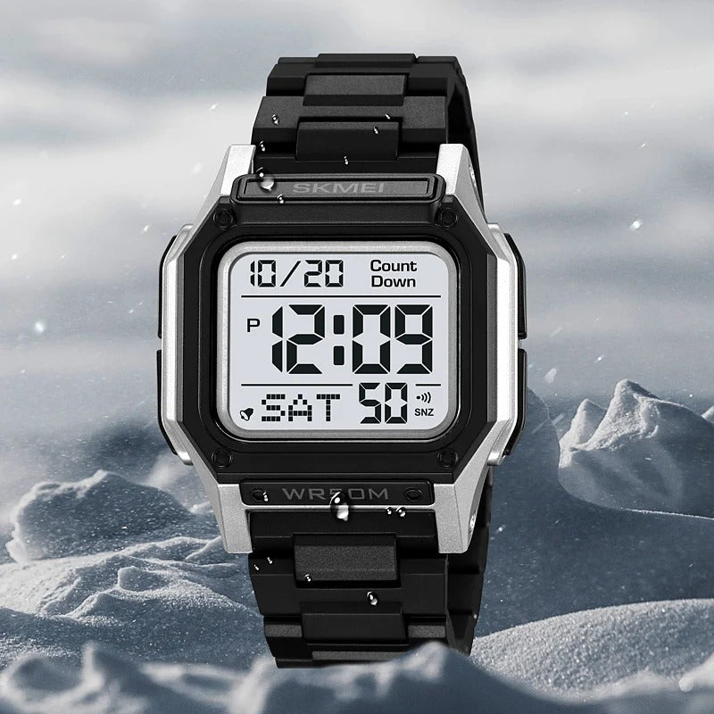 Lightweight Men's Casual Waterproof Digital Wristwatch