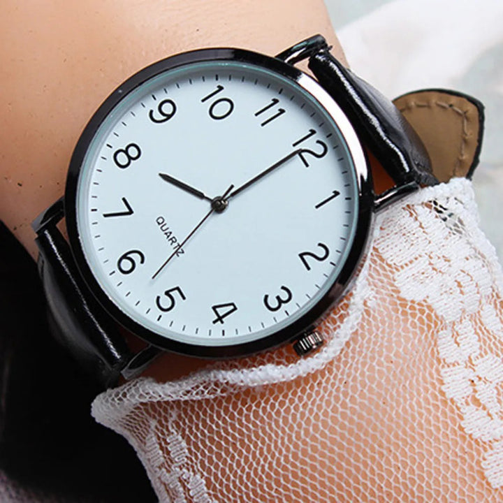 Minimalist Arabic Numerals Quartz Watches