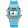 Multi-color Digital LED Display Sports Watch with Soft Rubber Strap