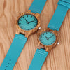 Minimalist Wooden Couple Quartz Watches