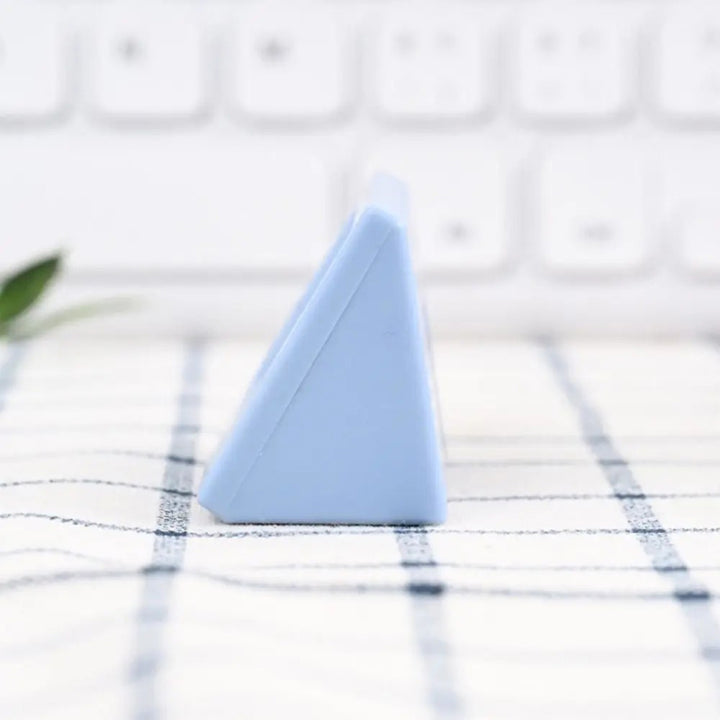 Clear and Easy-to-read Digital Compact Design Mini Triangle Clock