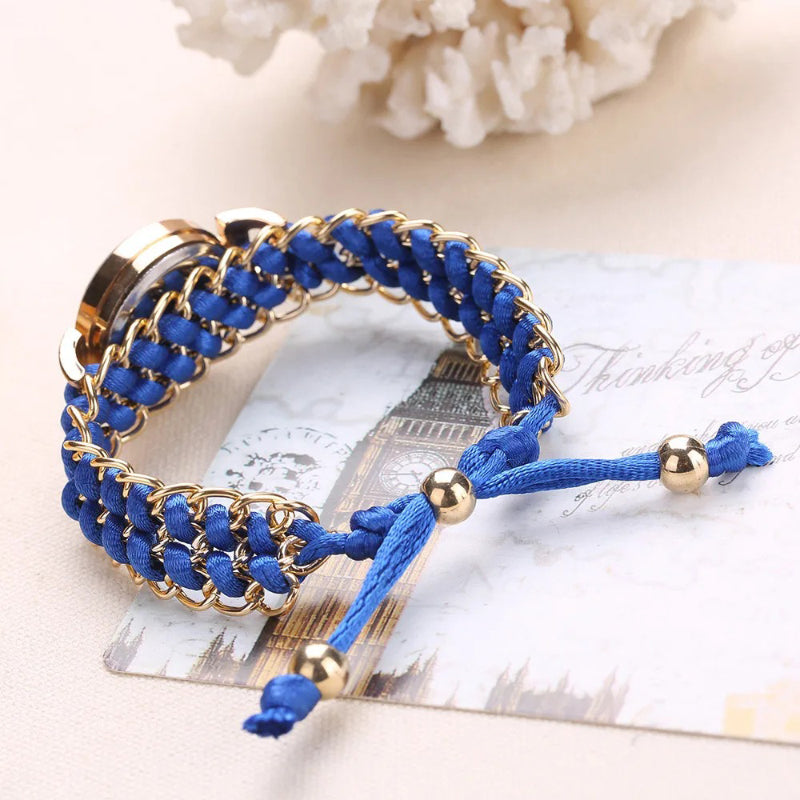 Women's Bohemian Style Braided Band Women's Quartz Watch