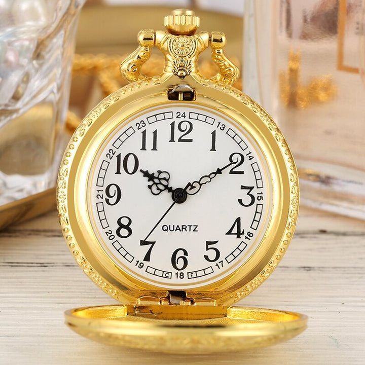 Vintage Classic Quartz Pocket Watch