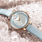 Simply Elegant Minimalist Stainless Steel Quartz Watch for Women