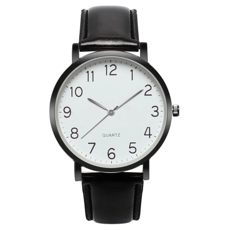 Minimalist Arabic Numerals Quartz Watches