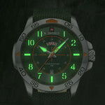 Military Style Luminous Nylon Strap Quartz Wristwatch