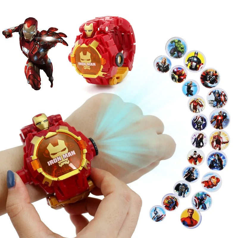 Transformer-Inspired Robot Design Digital Watches for Kids