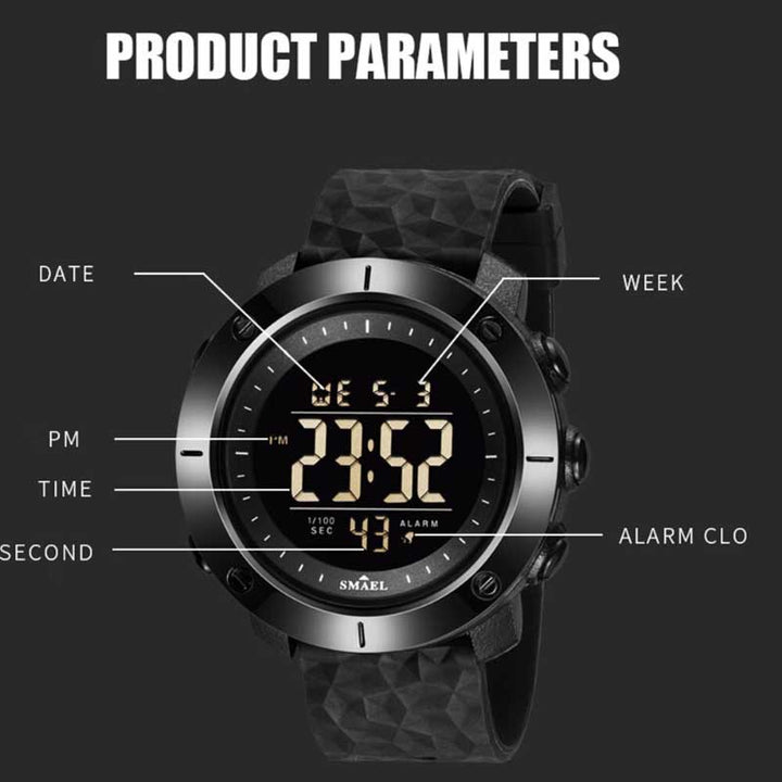 LED Digital Water-resistant Sports Watches