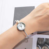Light and Dainty Bangle Bracelet Quartz Watch for Women
