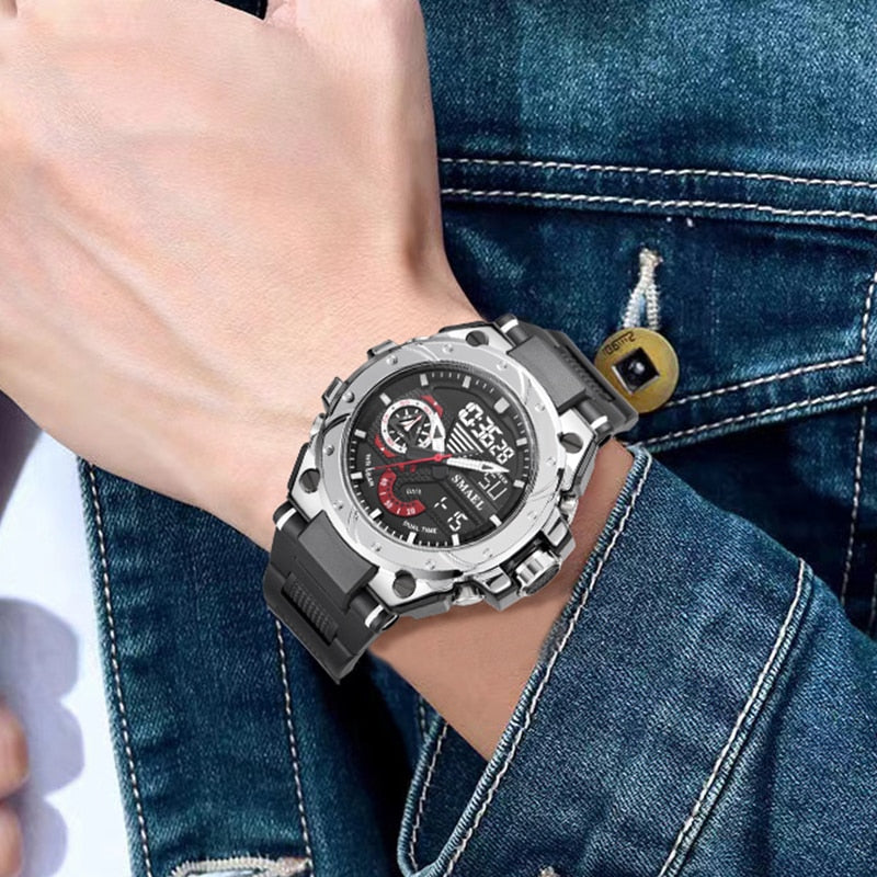 Water-resistant Multi-functional Military Watch for Men