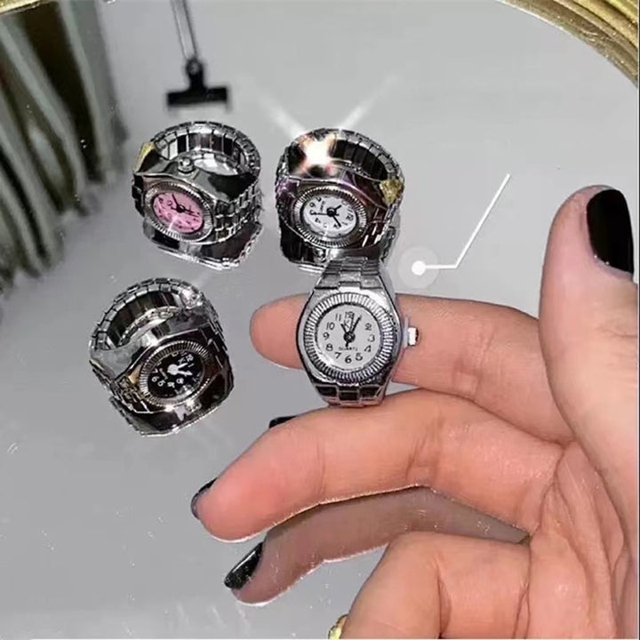 Chic and Unique Classic Quartz Watch Rings