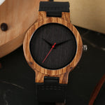 Casual Minimalist Unisex Wooden Quartz Watches