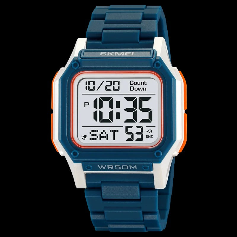 Lightweight Men's Casual Waterproof Digital Wristwatch