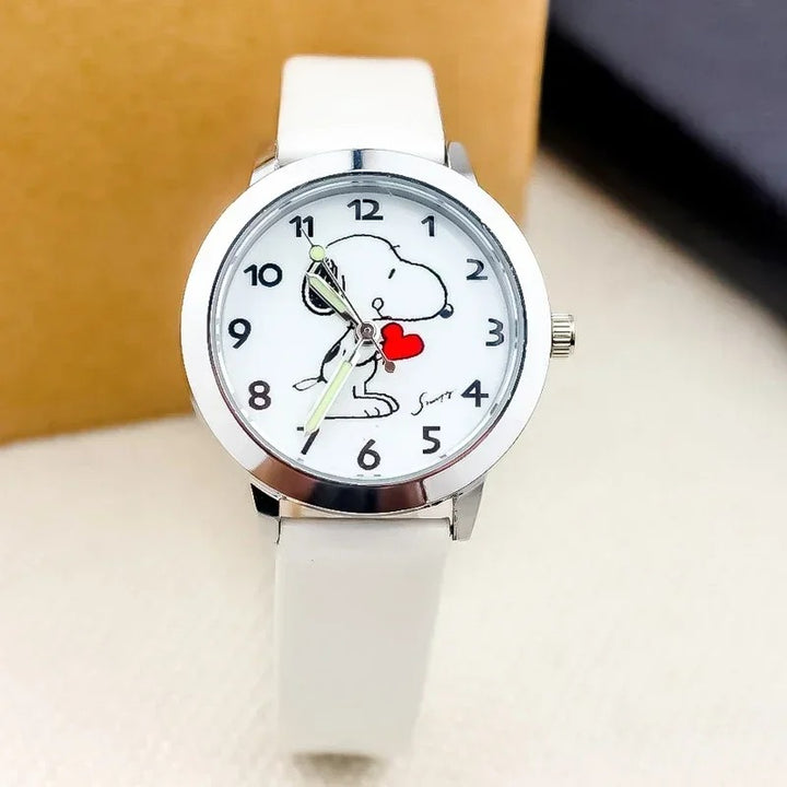 Fun and Colorful Cartoon Character Quartz Watch for Kids