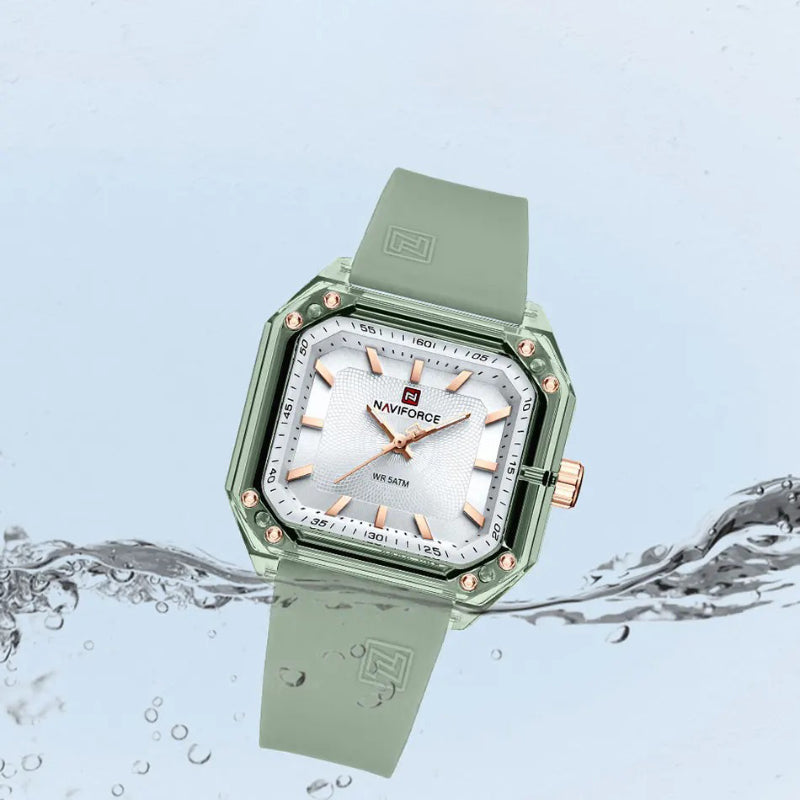 Modern Sporty Design Square Case Casual Fashion Watch