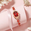 Women's Luxury Rhinestone Inlaid Bracelet Quartz Watch