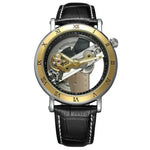 Astonishing Transparent Roman Numeral Skeleton Dial Automatic Mechanical Watch