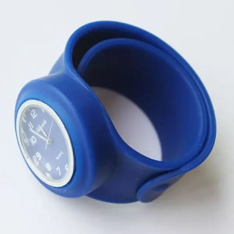 Bright and Fun Colorful Slap-Style Kid's Quartz Watches