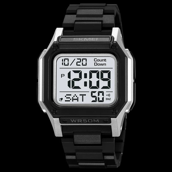 Lightweight Men's Casual Waterproof Digital Wristwatch