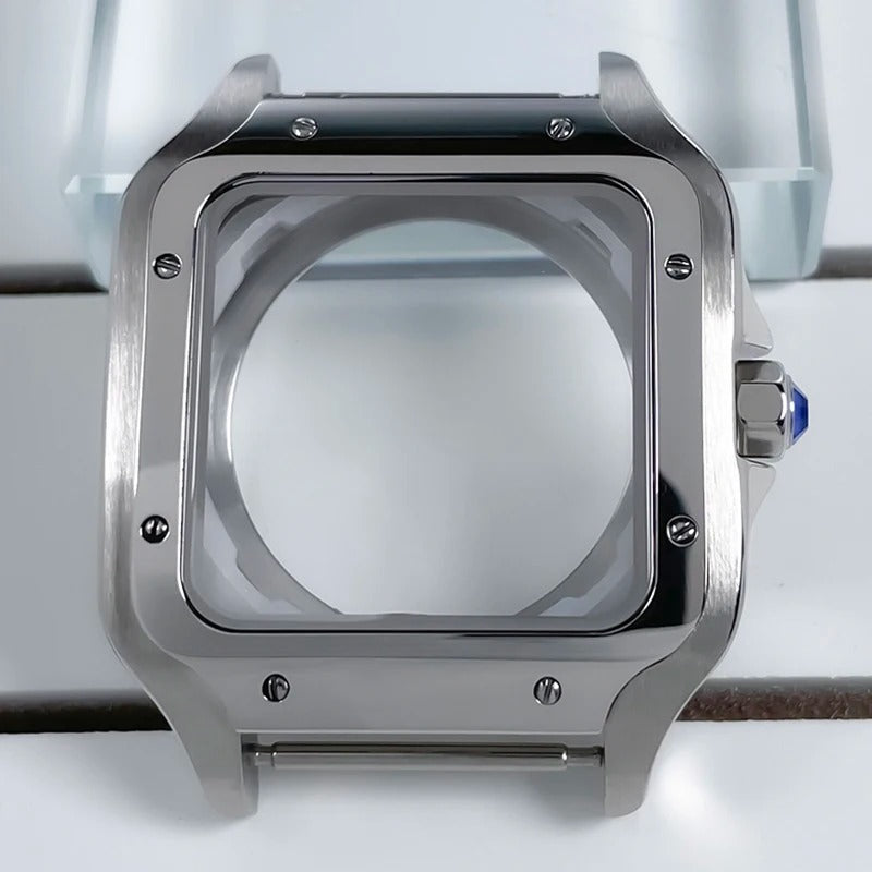 Durable Square Stainless Steel Replacement Watch Case