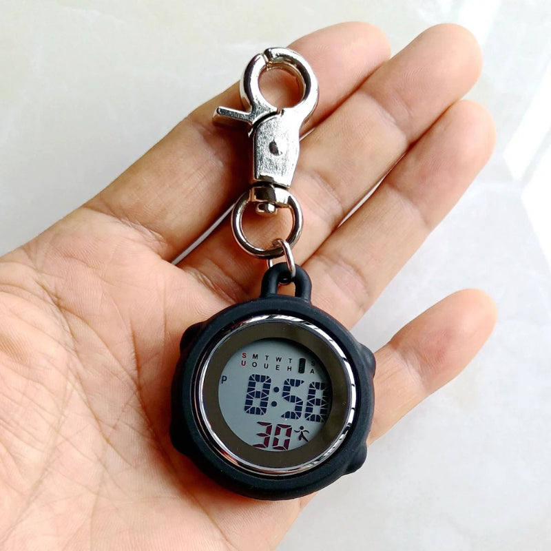 Multifunctional Digital Hanging Carabiner Keychains Pocket Watches