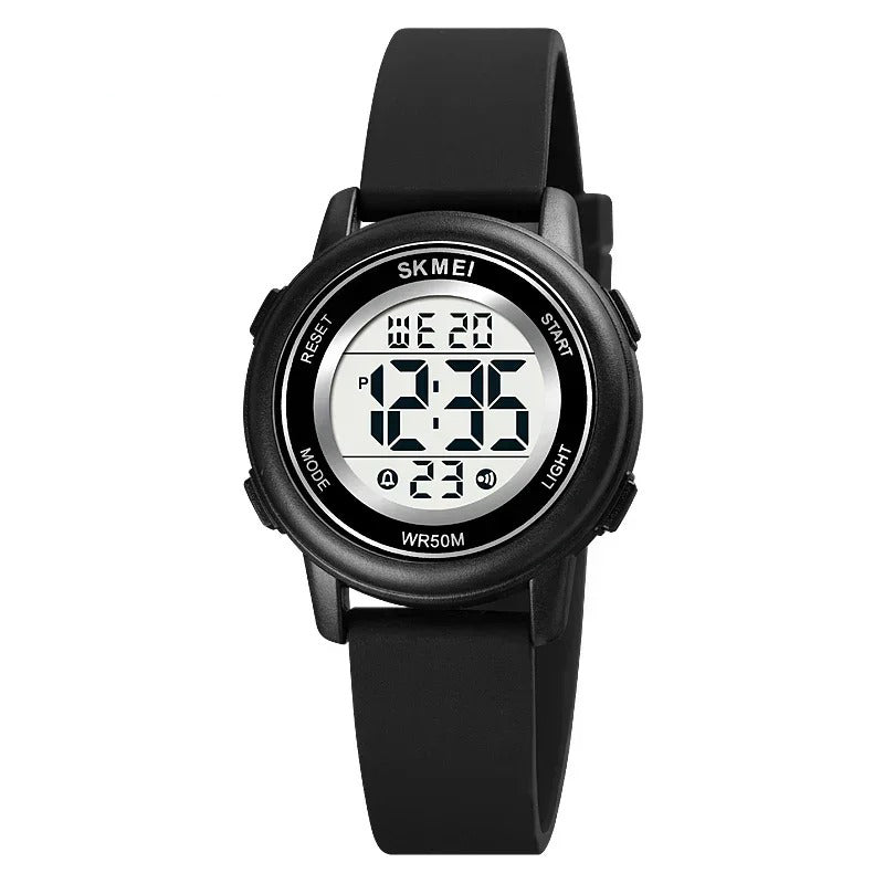 Colorful LED Backlight Children's Digital Sports Wristwatches