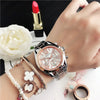 Women's Two-Tone Roman Numeral Fashion Quartz Watch