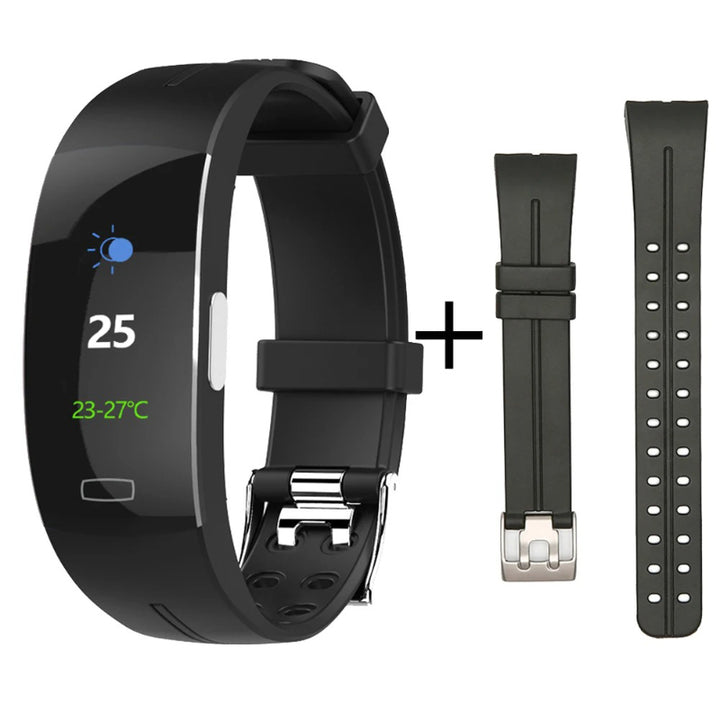 Wearable Health Tracker With Heart Rate And Blood Oxygen Monitor Smartwatch