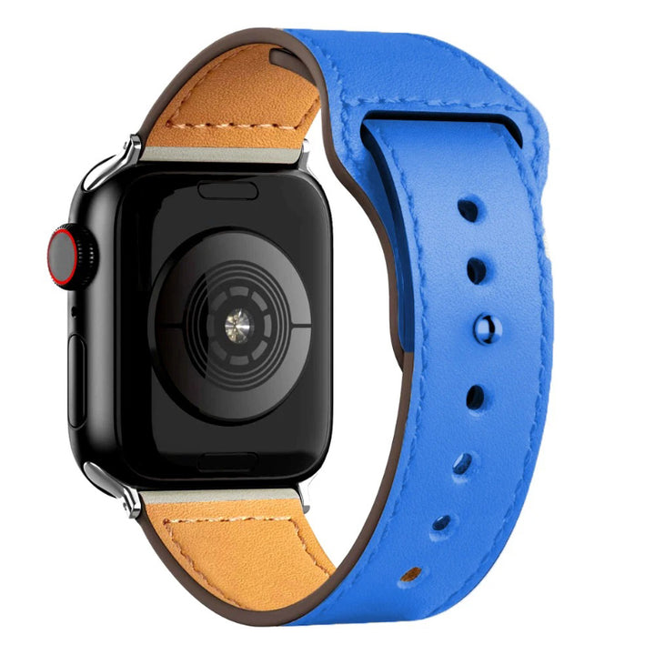 Fashionable Leather Strap with Loop Design for Apple Watch