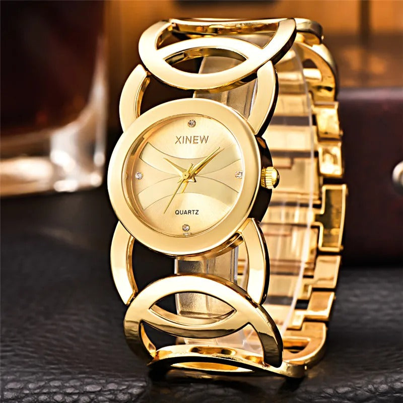 The Luxury Crystal™  Waterproof Wristwatch