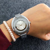 Rhinestone Studded Luxurious Quartz Watches for Women