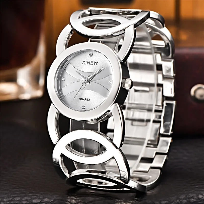 The Luxury Crystal™  Waterproof Wristwatch