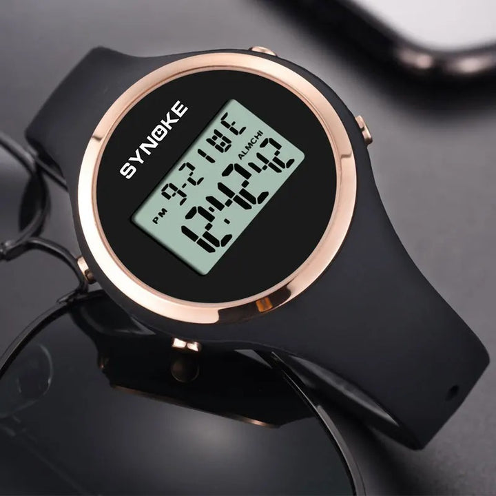 Delicate Digital LED Display Wristwatches for Women