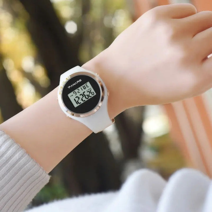 Delicate Digital LED Display Wristwatches for Women