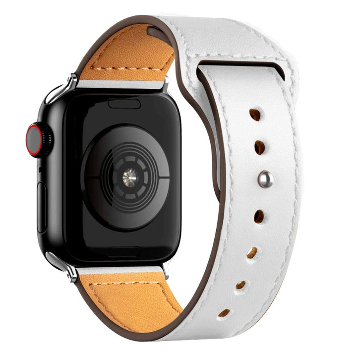 Fashionable Leather Strap with Loop Design for Apple Watch