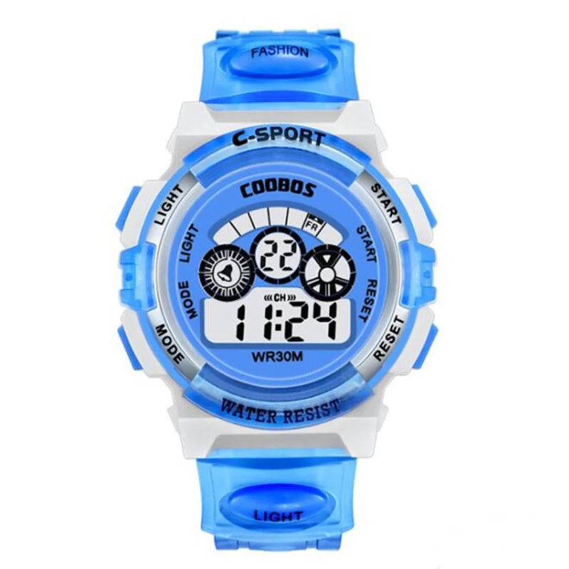 The Rrecreational™ Fashion Waterproof Luminous Kid's Sportswatch