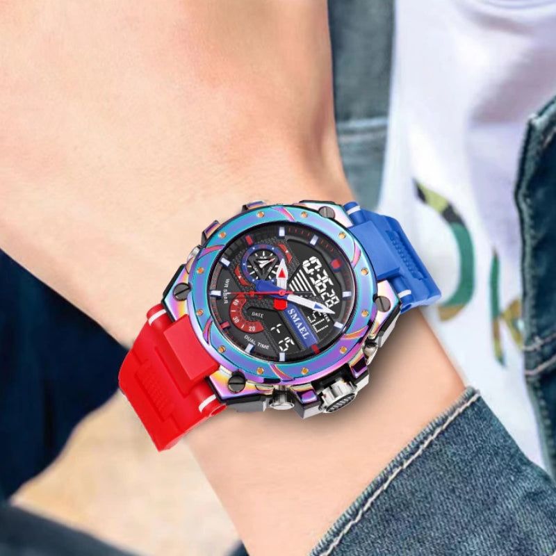 Water-resistant Multi-functional Military Watch for Men