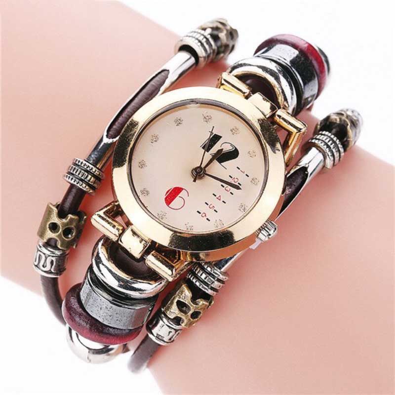 Unique Multi-layer Quartz Watch for Women