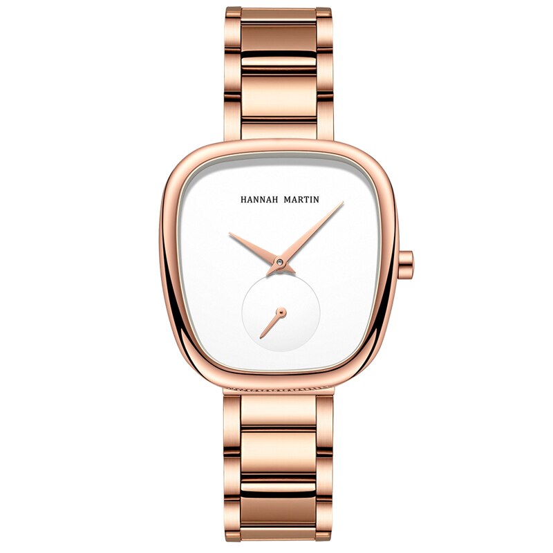 Minimalist Casual Numberless Quartz Watch for Women