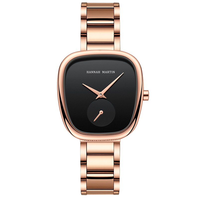 Minimalist Casual Numberless Quartz Watch for Women