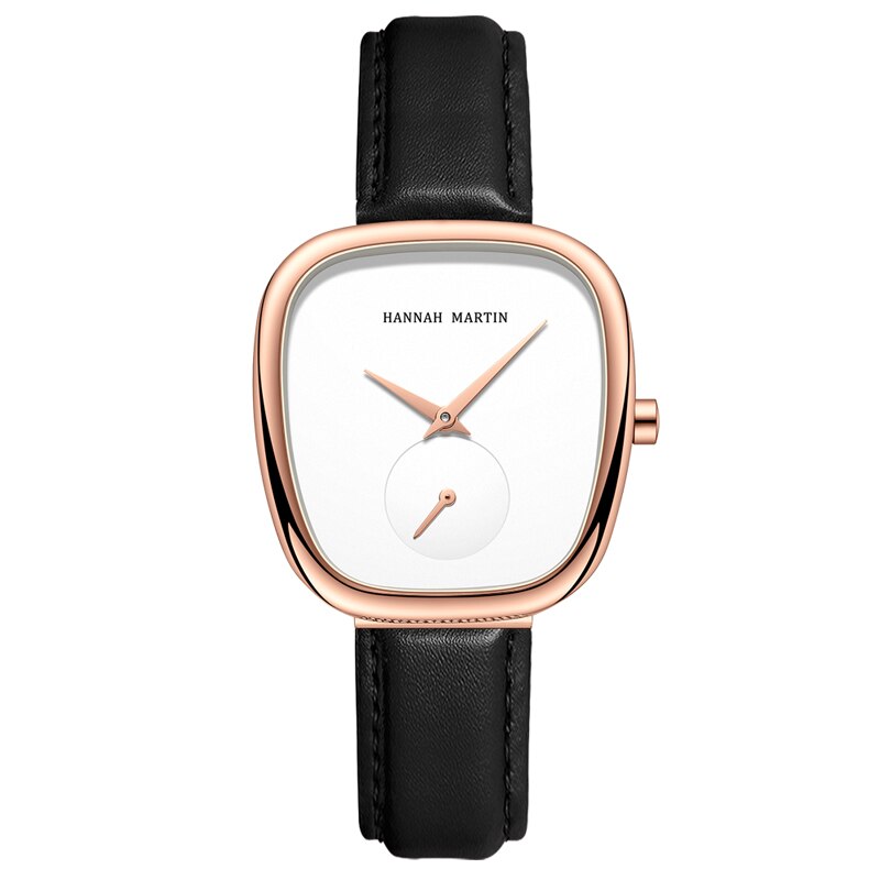 Minimalist Casual Numberless Quartz Watch for Women