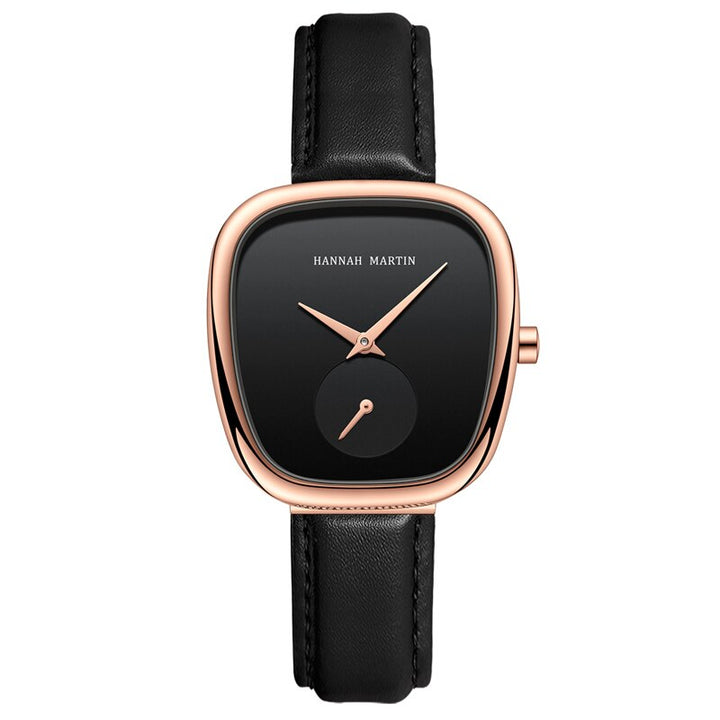 Minimalist Casual Numberless Quartz Watch for Women